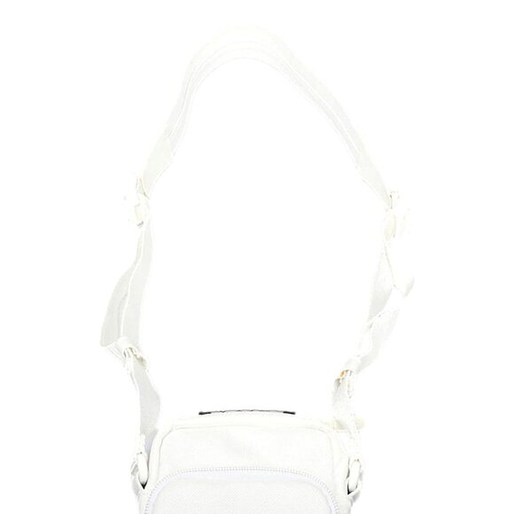 NWT Balenciaga Nasa Logo Phone Holder Crossbody Bag White Recycled Nylon - Picture 7 of 12